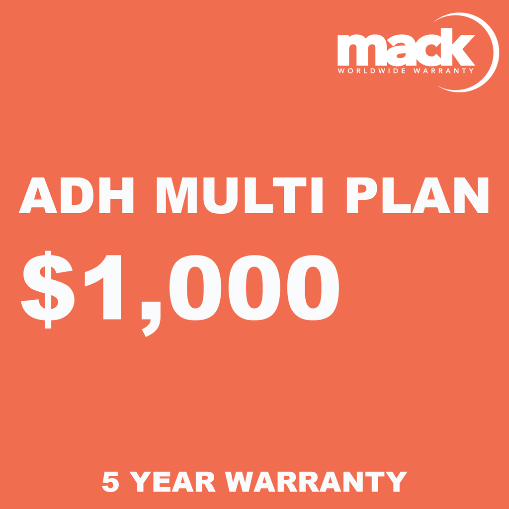 Shop MACK 5 Year ADH Multi Plan Warranty - Under $1,000 by Mack Worlwide Warranty at B&C Camera