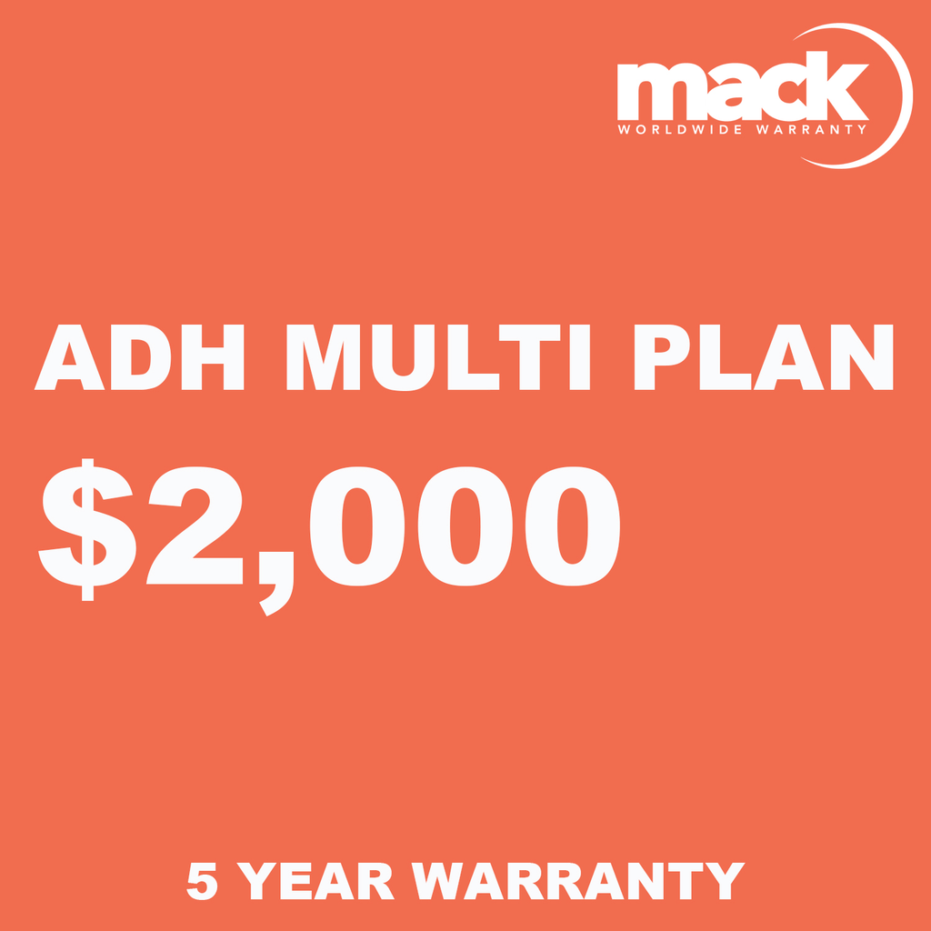 Shop MACK 5 Year ADH Multi Plan Warranty - Under $2,000 by Mack Worlwide Warranty at B&C Camera