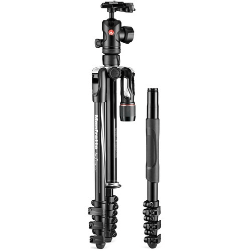 Manfrotto Befree 2N1 Aluminum Tripod with 494 Ball Head (Lever Lock) - B&C Camera