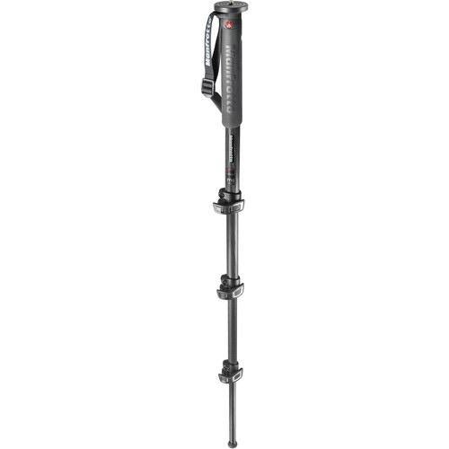 Manfrotto MPMXPROC4US Carbon Fiber XPRO Monopod+ - B&C Camera