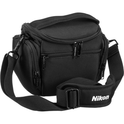 Shop Nikon Compact Camera Bag for COOLPIX or Nikon 1 (Black) by Nikon at B&C Camera