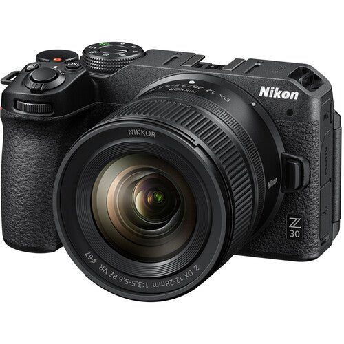 Nikon Z 30 DX-Format Mirrorless Camera Body with NIKKOR Z DX 12-28mm f/3.5-5.6 PZ VR Lens - B&C Camera