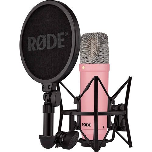NT1 Signature Studio Condenser Microphone - Pink - B&C Camera
