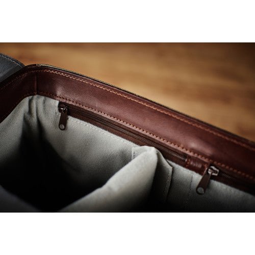 Shop Oberwerth Porto Camera Bag (Black/Dark Brown) by Oberwerth at B&C Camera