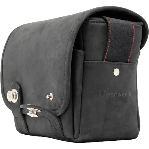 Shop Oberwerth The Q Bag for Leica Q1 or Q2 Camera (Black with Red Interior) by Oberwerth at B&C Camera