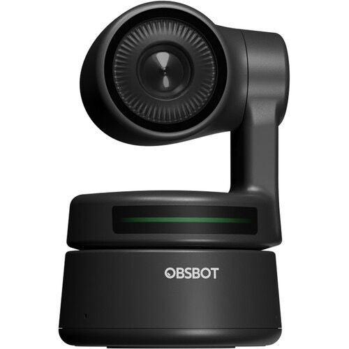 Shop OBSBOT Tiny AI-Powered PTZ Webcam (Black) by OBSBOT at B&C Camera