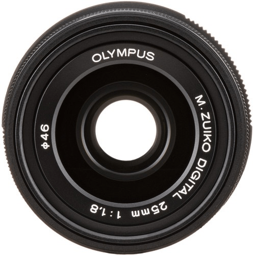 Shop Olympus M.Zuiko Digital 25mm f/1.8 Lens (Black) by Olympus at B&C Camera