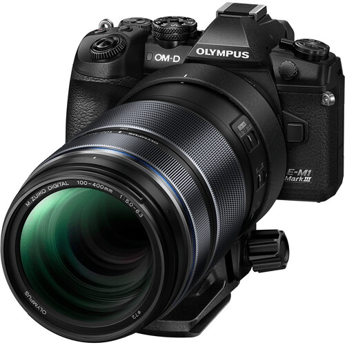 Shop Olympus M.Zuiko Digital ED 100-400mm f/5-6.3 IS Lens by Olympus at B&C Camera