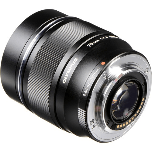 Shop Olympus M.Zuiko Digital ED 75mm f/1.8 Lens (Black) by Olympus at B&C Camera