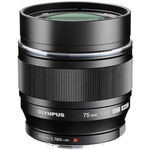 Shop Olympus M.Zuiko Digital ED 75mm f/1.8 Lens (Black) by Olympus at B&C Camera