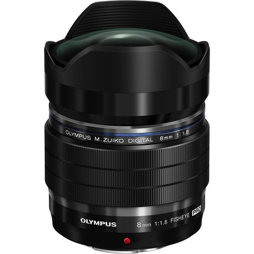 Shop Olympus M.Zuiko Digital ED 8mm f/1.8 Fisheye PRO Lens by Olympus at B&C Camera