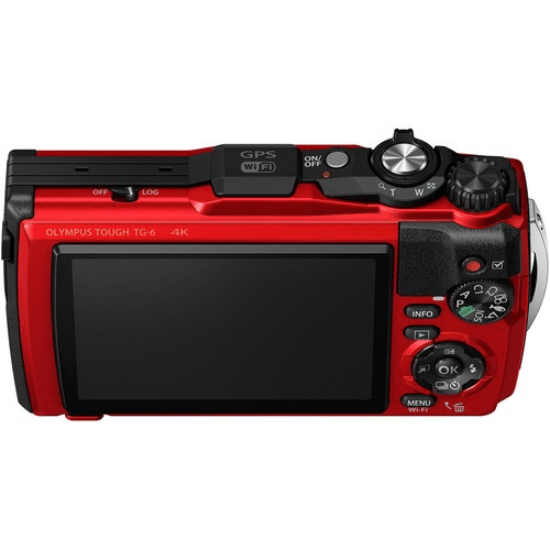 Shop Olympus Tough TG-6 Digital Camera (Red) by Olympus at B&C Camera