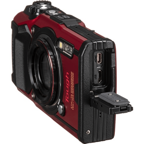 Olympus Tough TG-6 Digital Camera (Red) by Olympus at B&C Camera