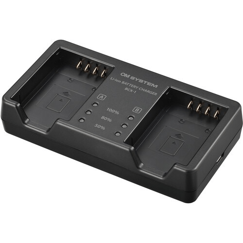 Shop OM SYSTEM BCX-1 Lithium-Ion Battery Charger by Olympus at B&C Camera