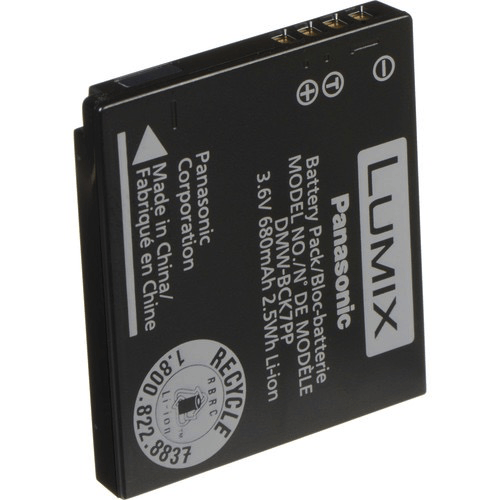 Shop Panasonic DMW-BCK7 Lithium-Ion Battery (680mAh) by Panasonic at B&C Camera