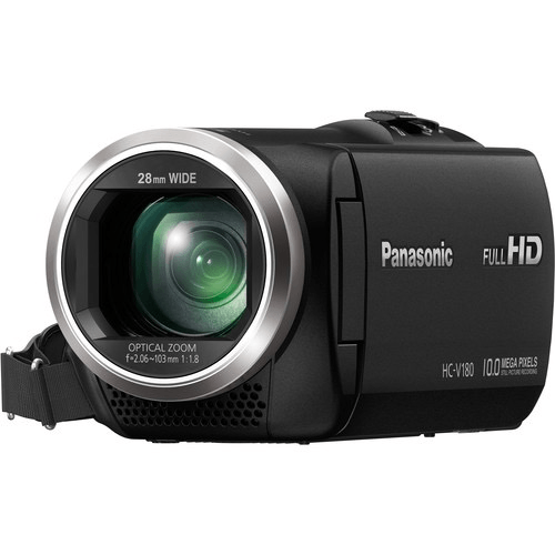 Shop Panasonic HC-V180K Full HD Camcorder by Panasonic at B&C Camera