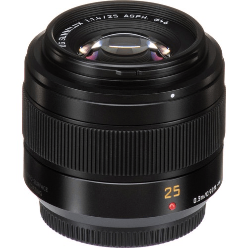 Shop Panasonic Leica DG Summilux 25mm f/1.4 II ASPH. Len by Panasonic at B&C Camera