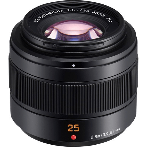 Panasonic Leica DG Summilux 25mm f/1.4 II ASPH. Len by Panasonic at Bu0026C  Camera