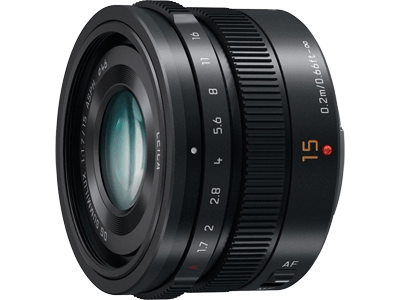 Shop Panasonic Lumix G Leica DG Summilux 15mm f/1.7 ASPH Lens by Panasonic at B&C Camera