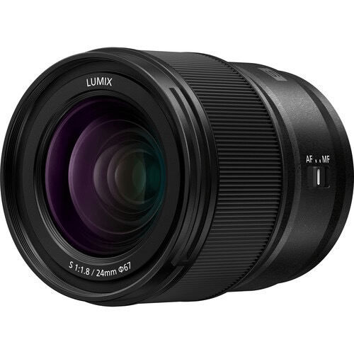 Shop Panasonic Lumix S 24mm f/1.8 Lens by Panasonic at B&C Camera