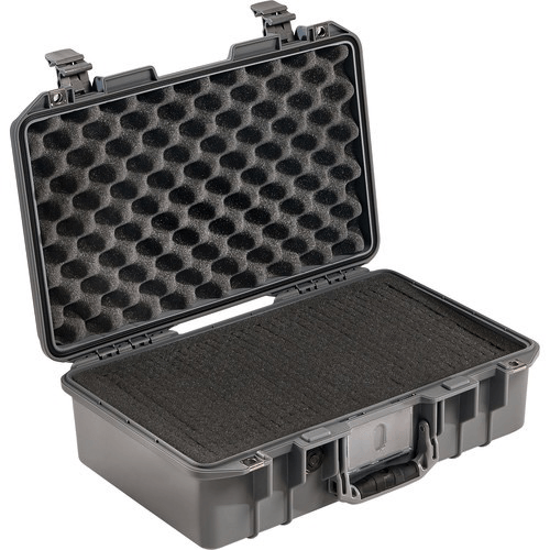 Shop Pelican 1485Air Compact Hand-Carry Case (Silver, Pick-N-Pluck Foam) by Pelican at B&C Camera