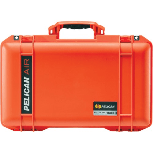 Shop Pelican 1535 Air  2017 Wheeled Carry-On Case with Pick-N-Pluck Foam (Orange) by Pelican at B&C Camera