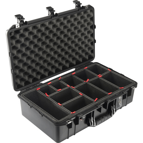 Shop Pelican 1555Air Carry-On Case with TrekPak Dividers (Black) by Pelican at B&C Camera