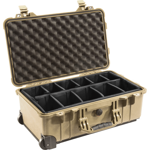 Shop Pelican PC 1514DT with Padded Dividers (Desert Tan) by Pelican at B&C Camera