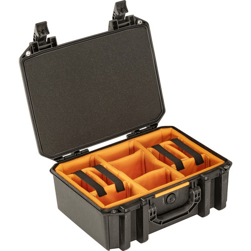 Shop Pelican Vault V300 Large Case with Lid Foam and Dividers (Black) by Vault at B&C Camera