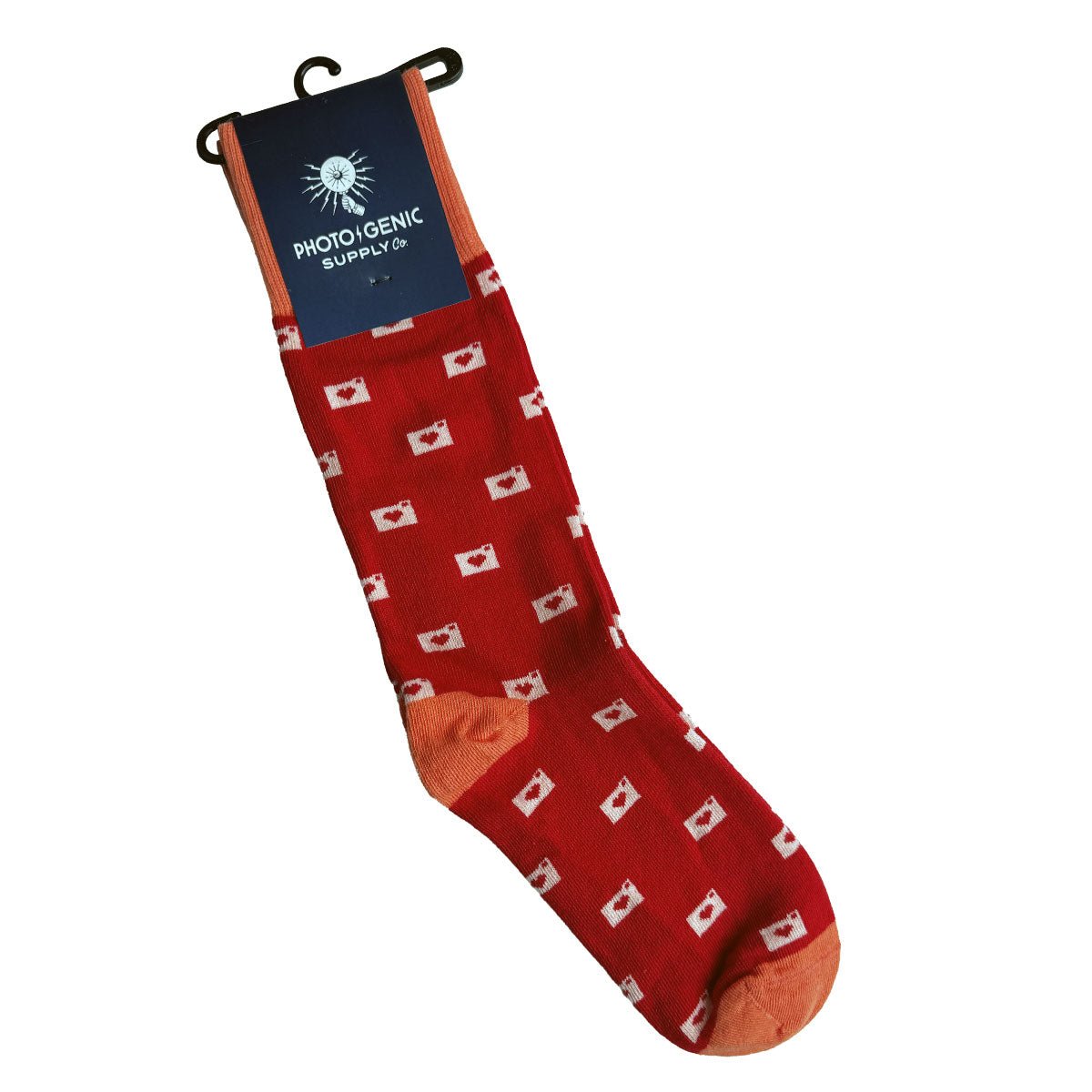 Photogenic Supply Co. PhotoLove Socks - Red - B&C Camera