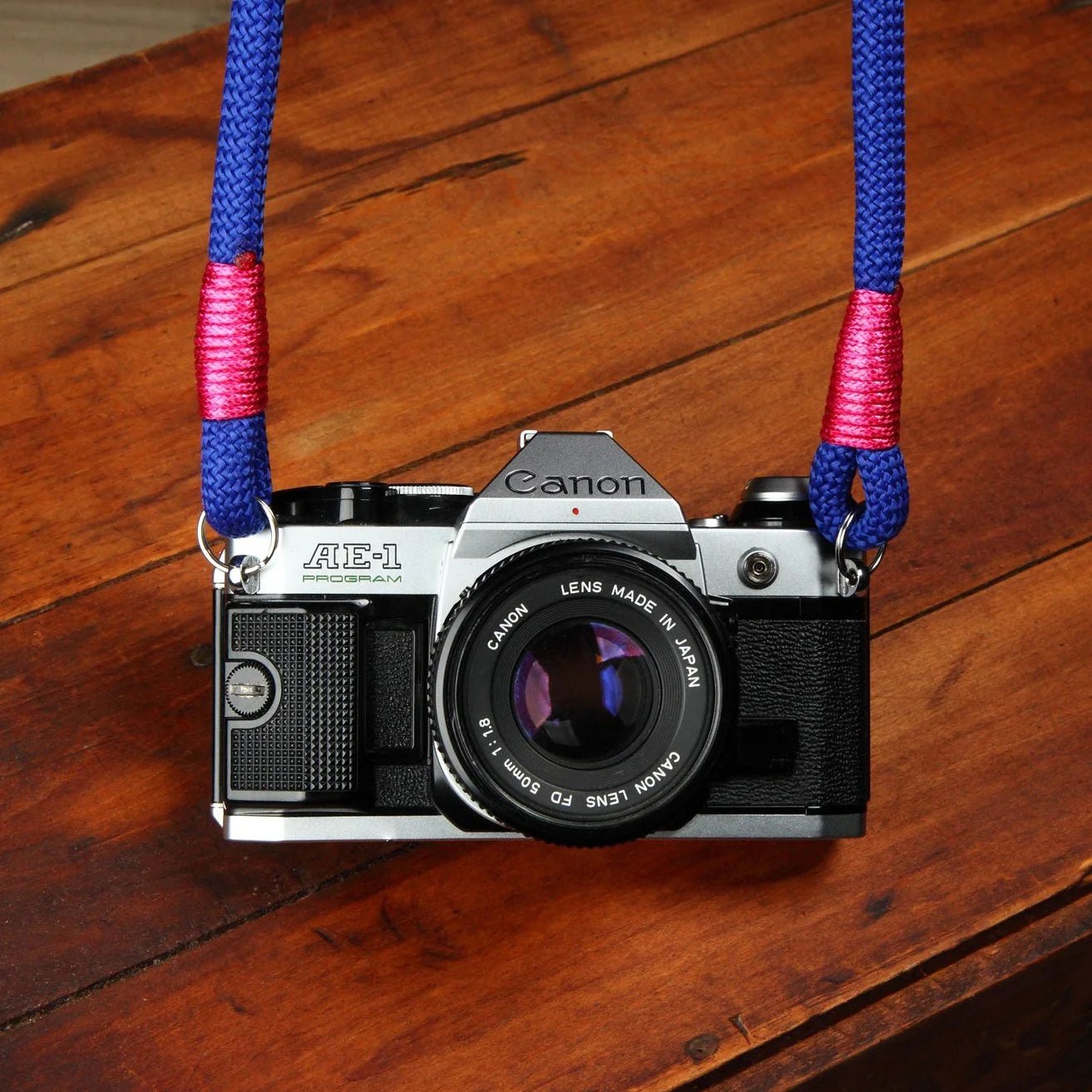 Photogenic Supply Co. Rope Camera Strap (Cobalt) - B&C Camera