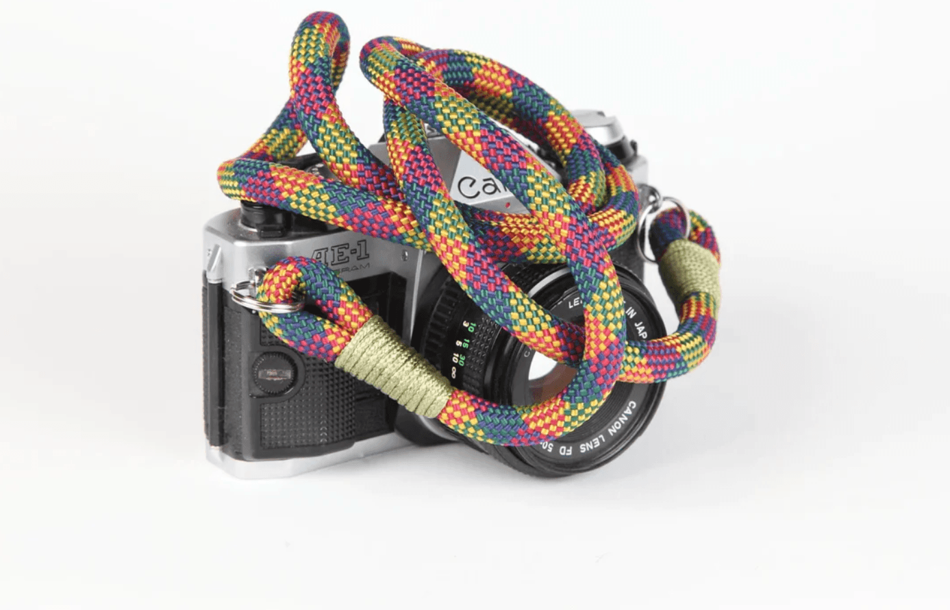 Photogenic Supply Co. Rope Camera Strap (Technicolor) - B&C Camera