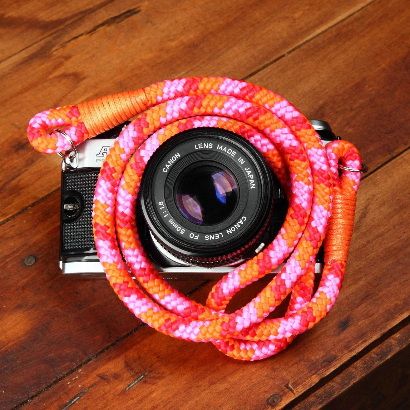 Photogenic Supply Co. Rope Camera Strap (Warm Tones) - B&C Camera