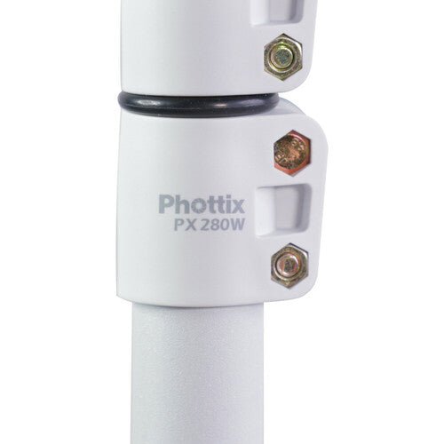 Phottix Px280W Air-Cushioned Light Stand (White, 9.2') - B&C Camera