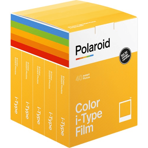 Shop Polaroid Color i-Type Instant Film (5-Pack, 40 Exposures) by Polaroid at B&C Camera