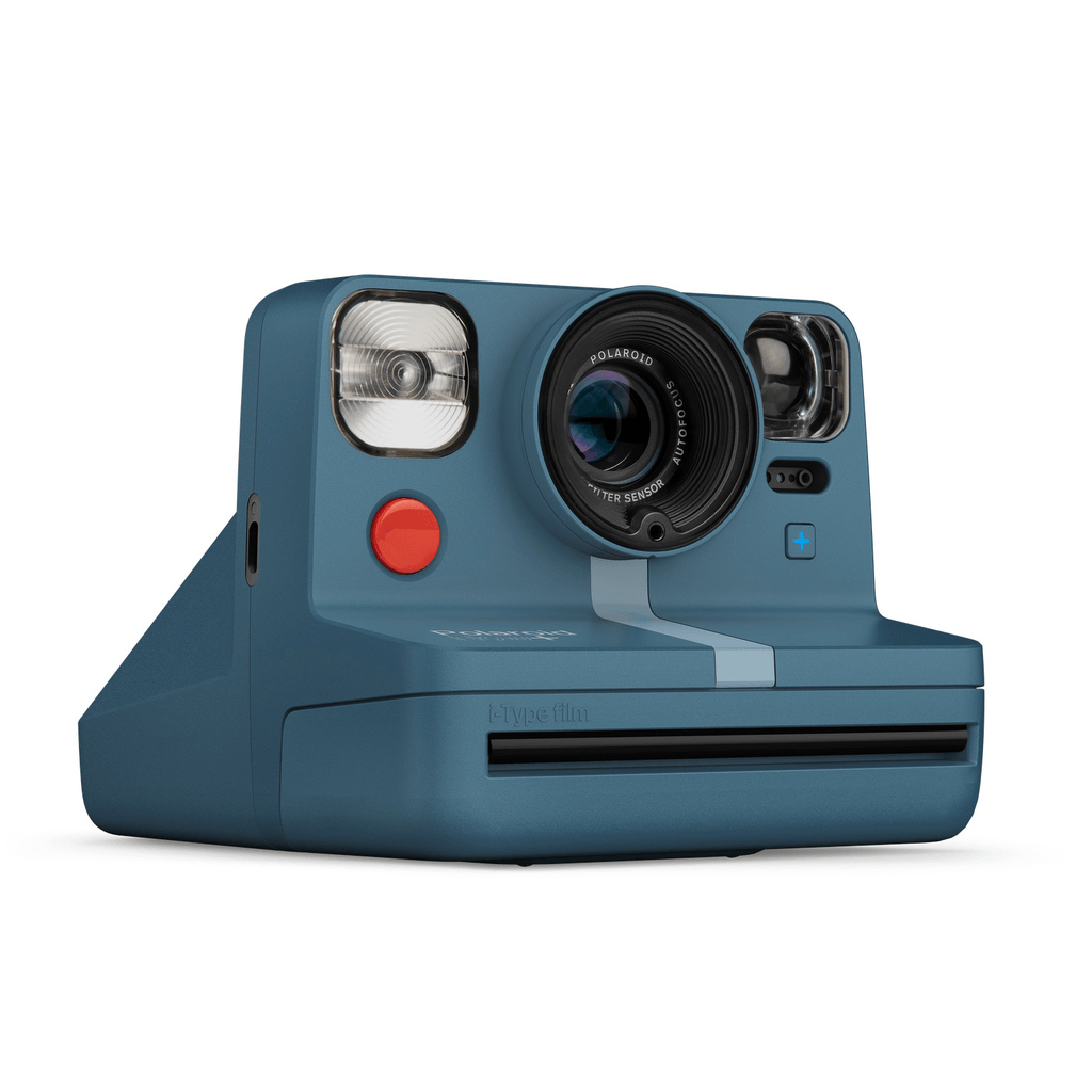  Now Gen 2 I-Type Instant Film Camera, Blue, Film Photography,  Print Instant Photo, Works with Polaroid Camera i-Type & 600 Film, Bundle  with a Lumintrail Lens Cleaning Cloth : Electronics