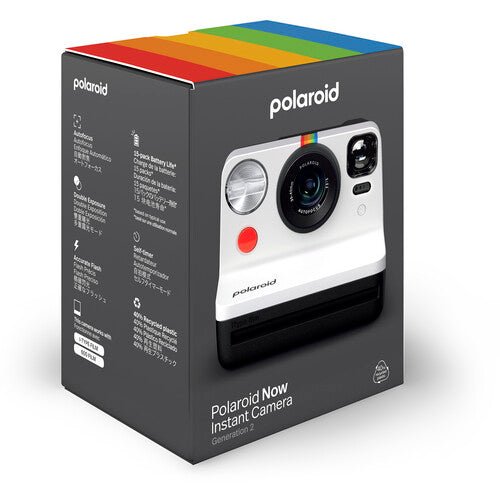 Polaroid Originals Now I-Type Instant Camera - White (9027) : :  Electronics