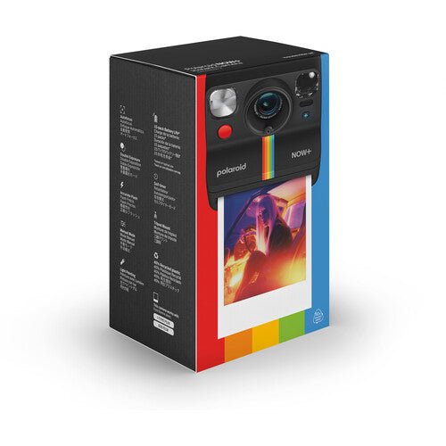 Polaroid Now+ Generation 2 i-Type Instant Camera with App Control (Black) - B&C Camera