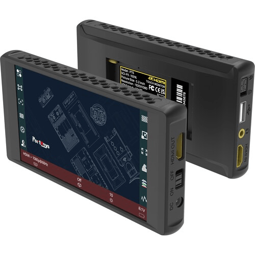 PORTKEYS PT6 5.2” 4K HDMI Touchscreen Monitor - B&C Camera