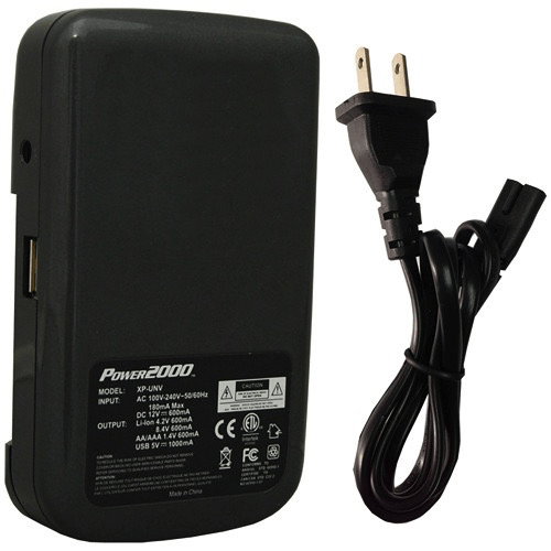 Shop Power2000 AC/DC Universal Battery Charger by Premium Tech at B&C Camera