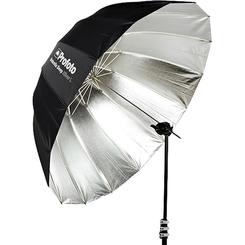Shop Profoto Deep Silver Umbrella (Large, 51") by Profoto at B&C Camera