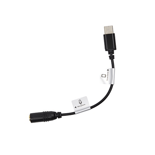 Shop Promaster Audio Cable USB-C male straight - 3.5mm TRS female straight - 3" straight adapter by Promaster at B&C Camera