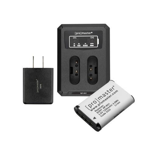 Shop Promaster Battery & Charger Kit for Sony NP-BX1 by Promaster at B&C Camera