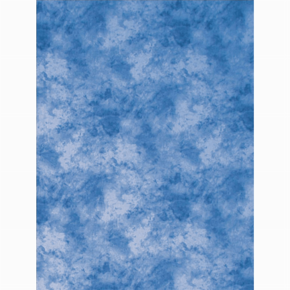 Promaster Cloud Dyed Backdrop 10' x 20' - Medium Blue - B&C Camera