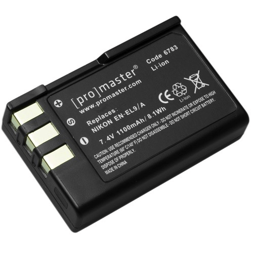 Shop Promaster EN-EL9/A Lithium Ion Battery for Nikon by Promaster at B&C Camera
