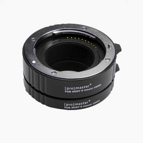 Shop ProMaster Extension Tube Set - Sony NEX by Promaster at B&C Camera