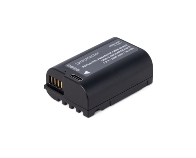 Shop Promaster Li-ion Battery for Panasonic DMW-BLK22 with USB-C Charging by Promaster at B&C Camera