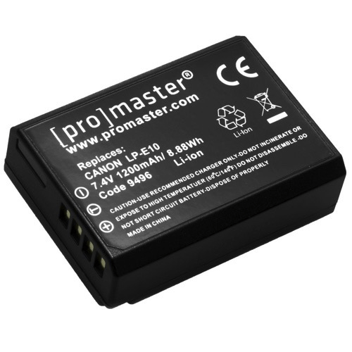 Shop Promaster LP-E10 Lithium Ion Battery for Canon by Promaster at B&C Camera