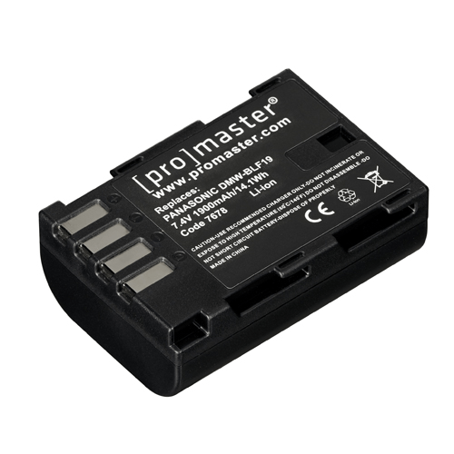 Shop ProMaster Panasonic DMW-BLF19 Li-ion battery by Promaster at B&C Camera