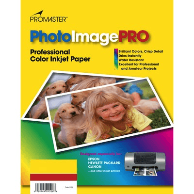 Shop Promaster PhotoImage Artiste Canvas Inkjet Paper 8.5x11” (15 Sheets) by Promaster at B&C Camera